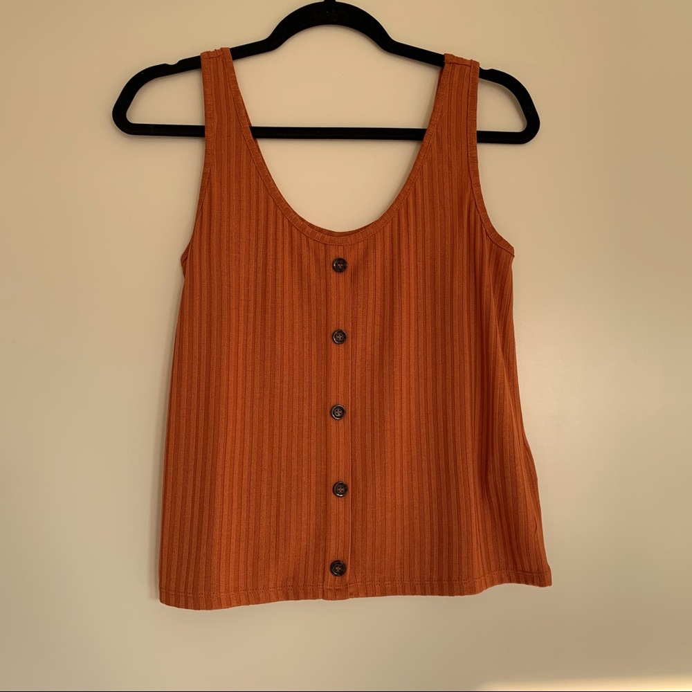 H&M Orange Tank top, Size M